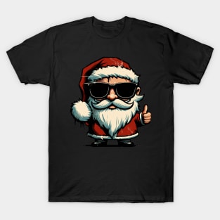 Funny Trendy Santa Claus Retro T-Shirt